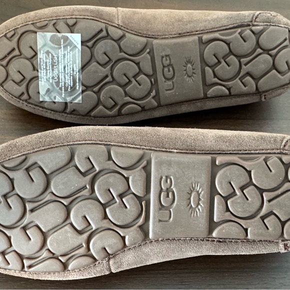 New in Box - UGG Woman’s Tan Suede Loafers - Picture 9 of 11